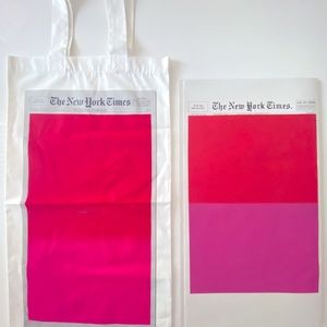 YSL Tote Bag & NYT Art Print Collab with Artist Sho Shibuya